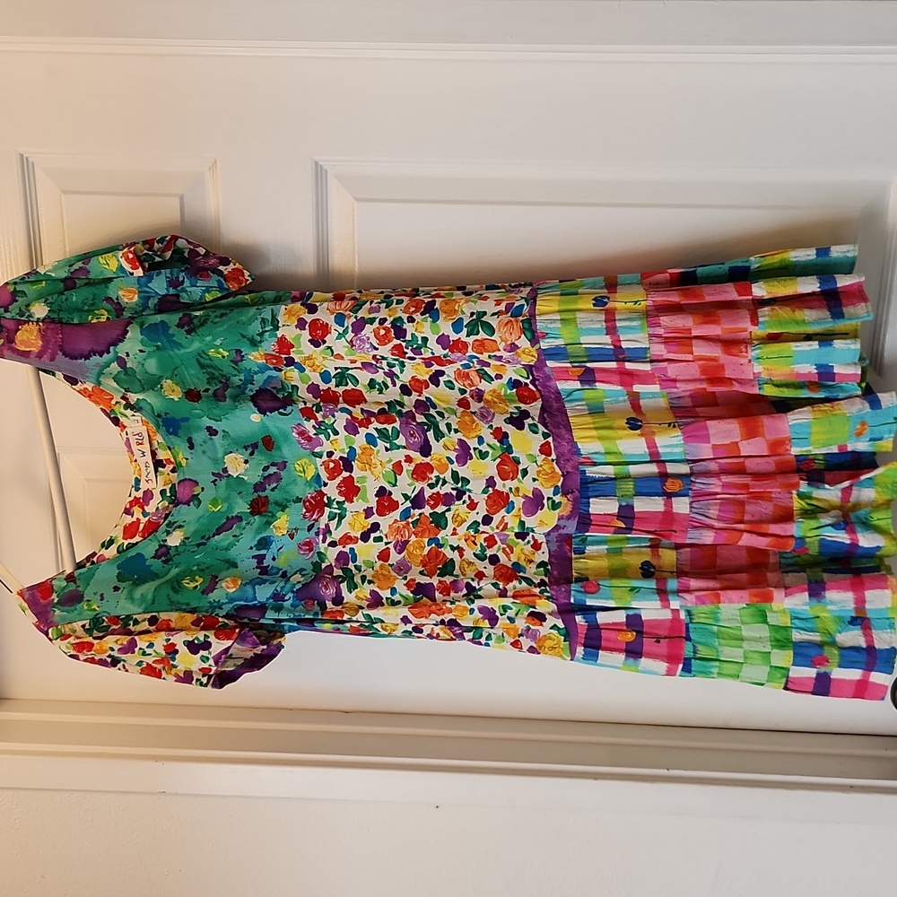 Jams World Colorful Floral Mini Dress